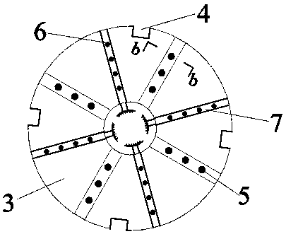 Airbag pile-pulling device and pile-pulling construction method