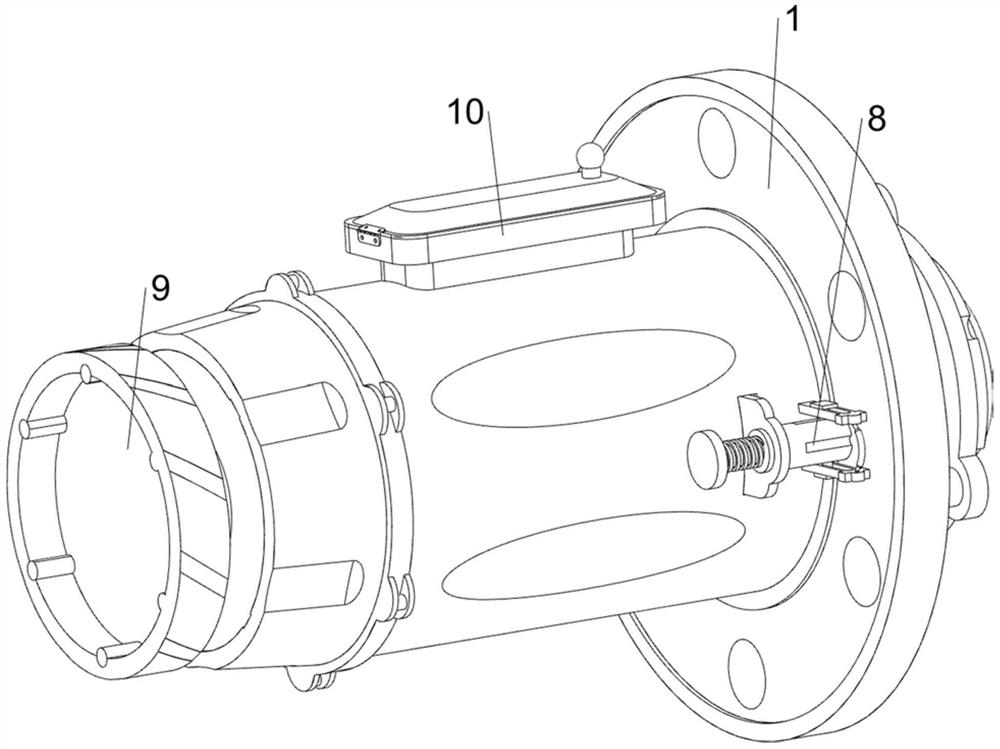 Main shaft capable of electromagnetically adjusting pre-tightening force of bearing