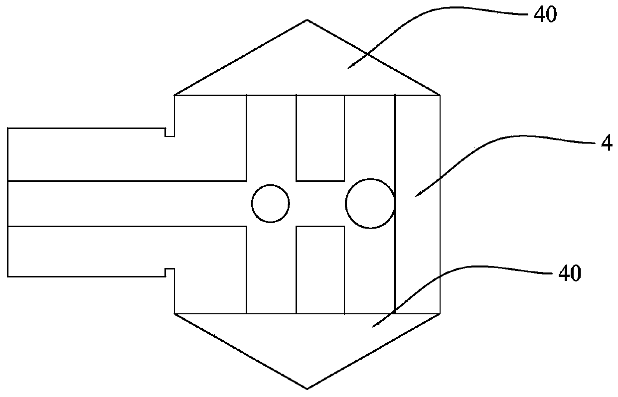 A high-pressure gas static expansion rock-breaking device and rock-breaking method