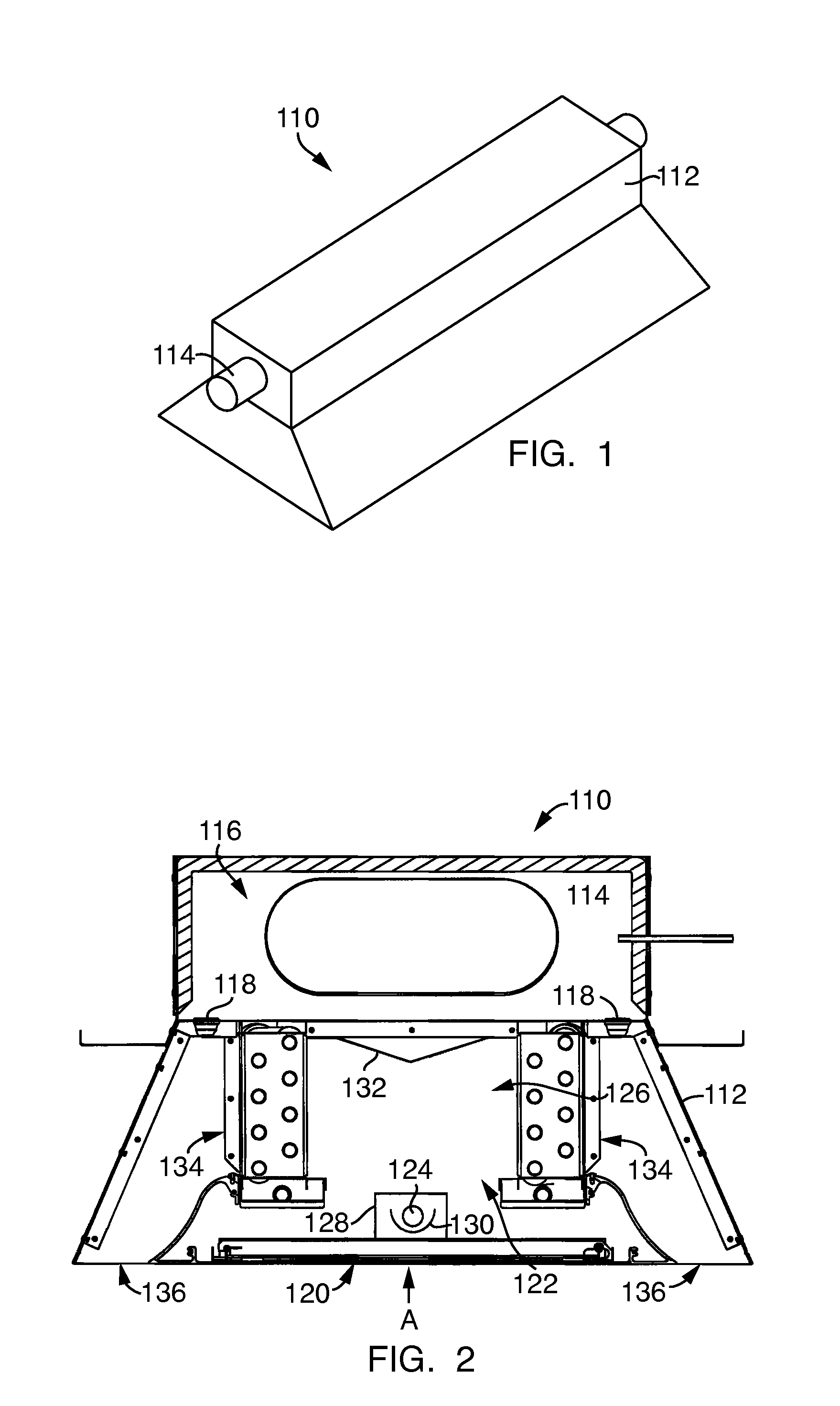 Active chilled beam with sterilization means