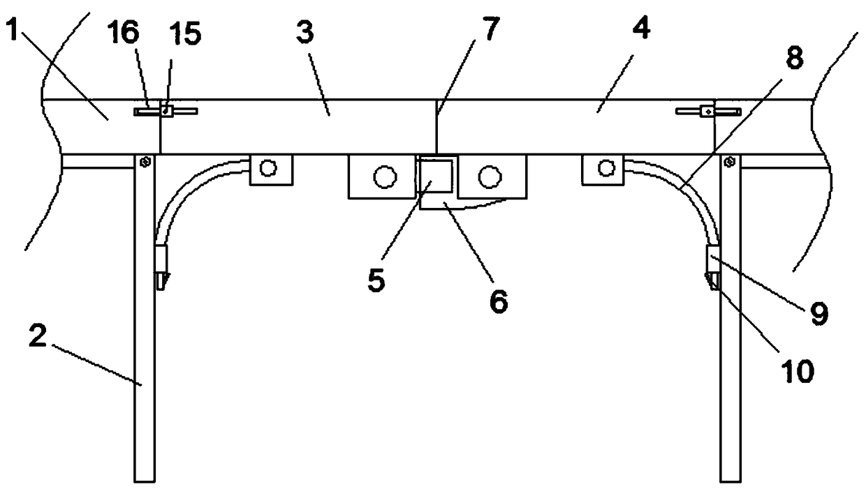 Spliced table