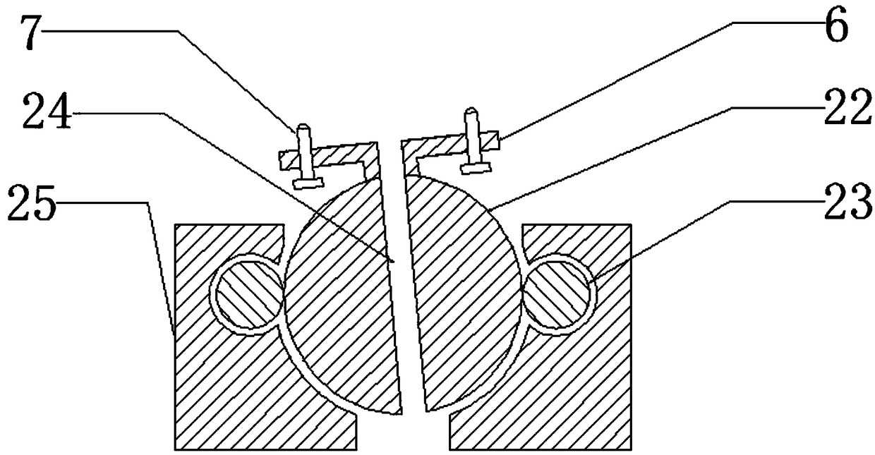 Tensioning device suitable for underground construction defective anchor rod