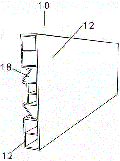 Decorative moulding, closing component and decorative moulding assembly