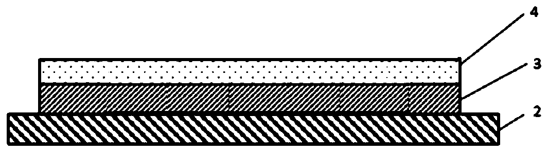 High temperature-resistant interdigital electrode for protecting outer surfaces of glass glazes and preparation method and application thereof