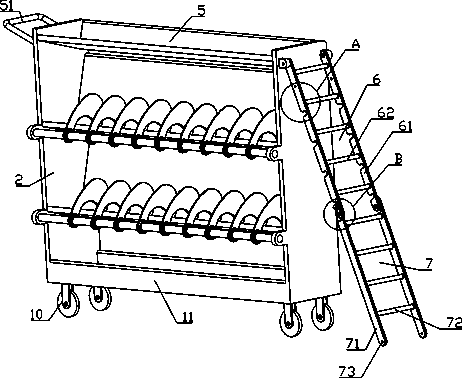 Special book carrier for library