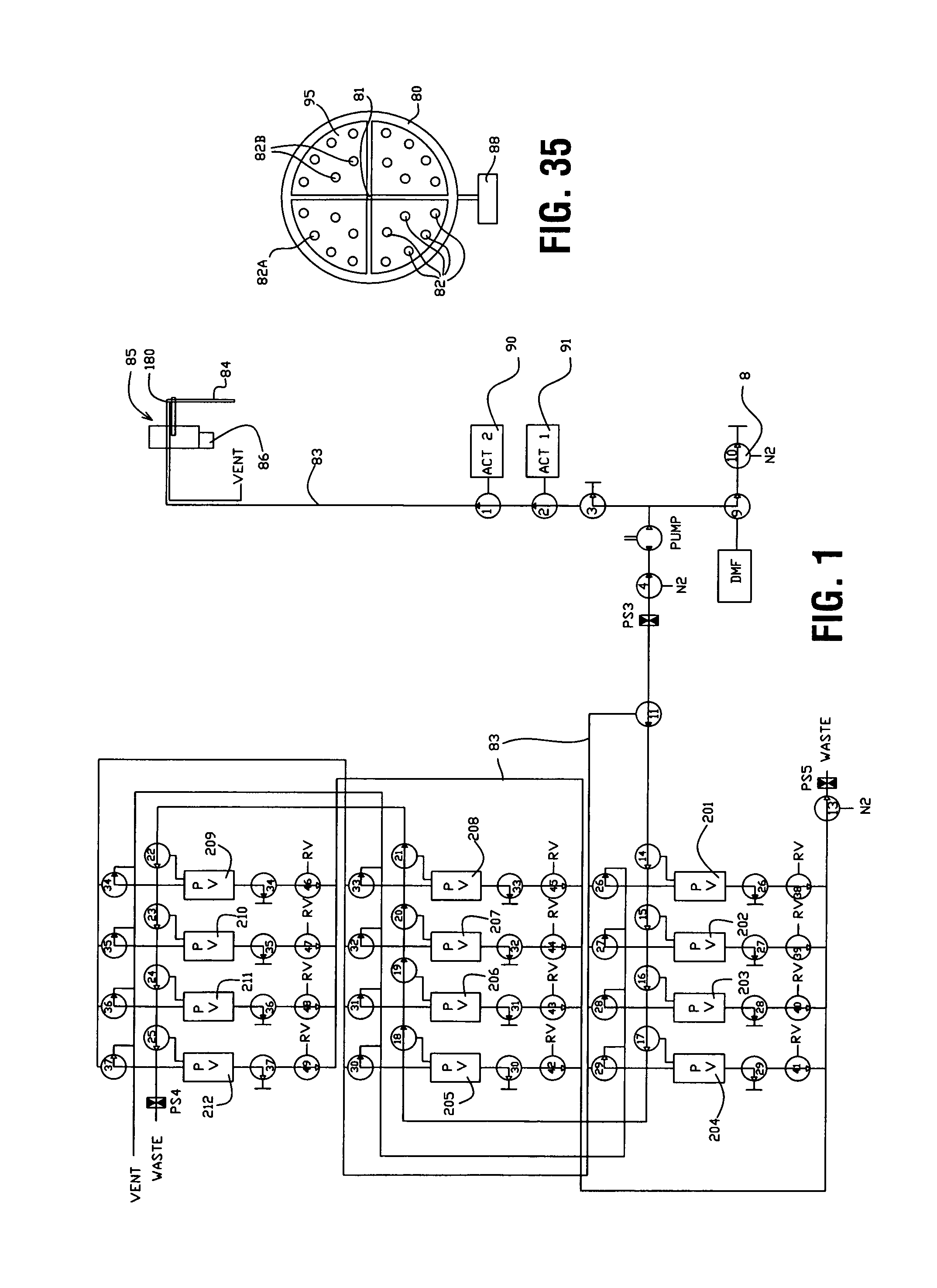 Automated peptide synthesizer