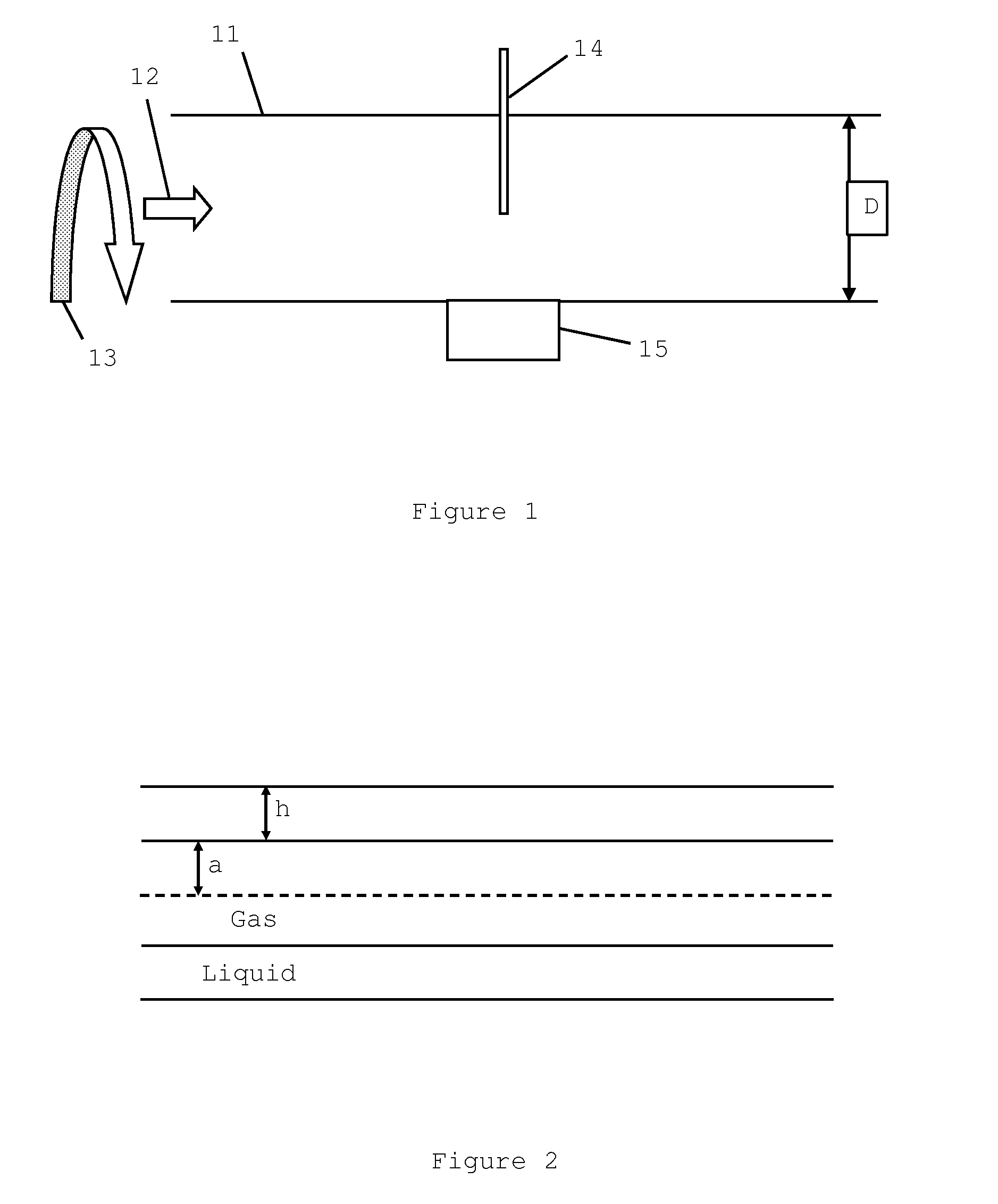 Flow rate determination of a gas-liquid fluid mixture