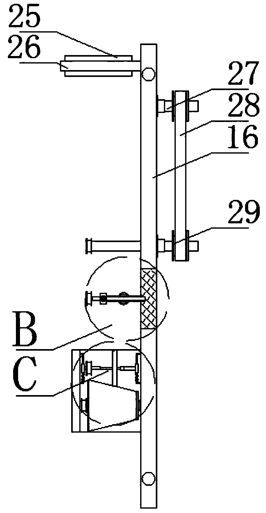 Computer case which can efficiently dissipate heat and is excellent in protection performance