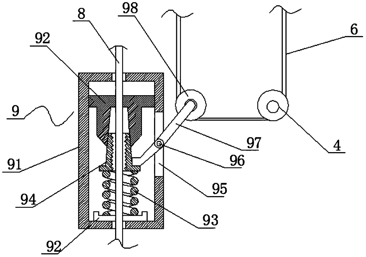 Electric bridge-type scaffold