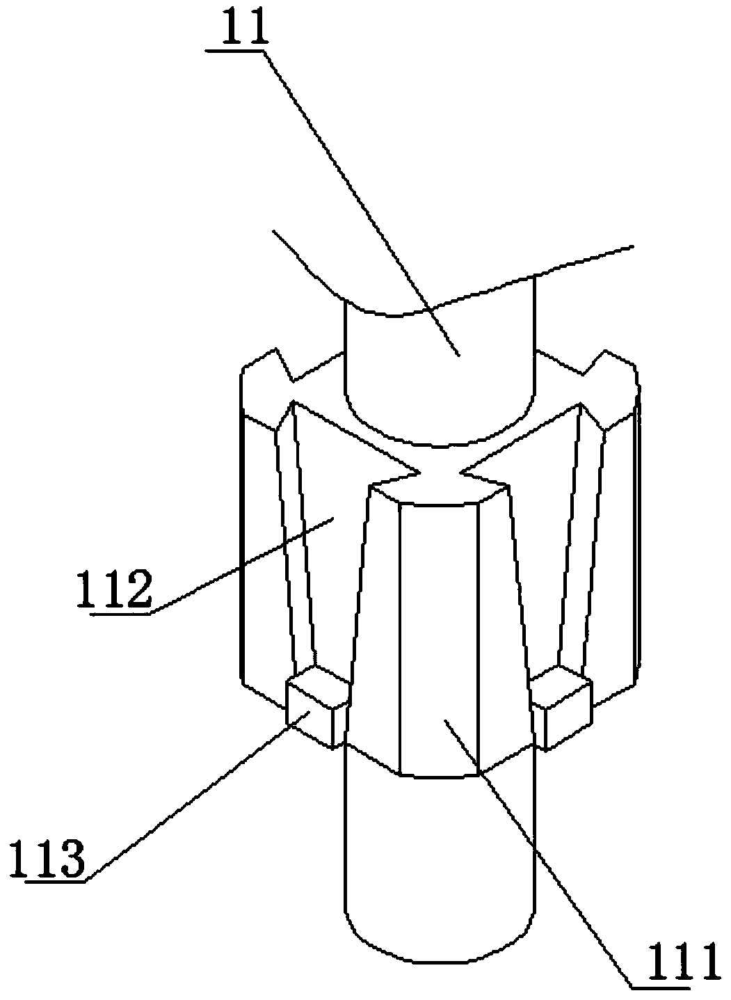 Electric bridge-type scaffold