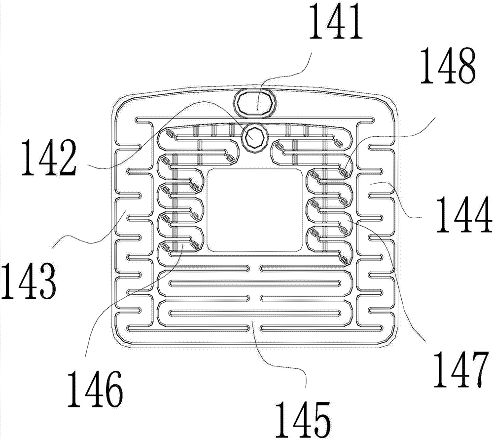 Purifying, high-pressure gas-supplying and detouring combustion heat exchanger