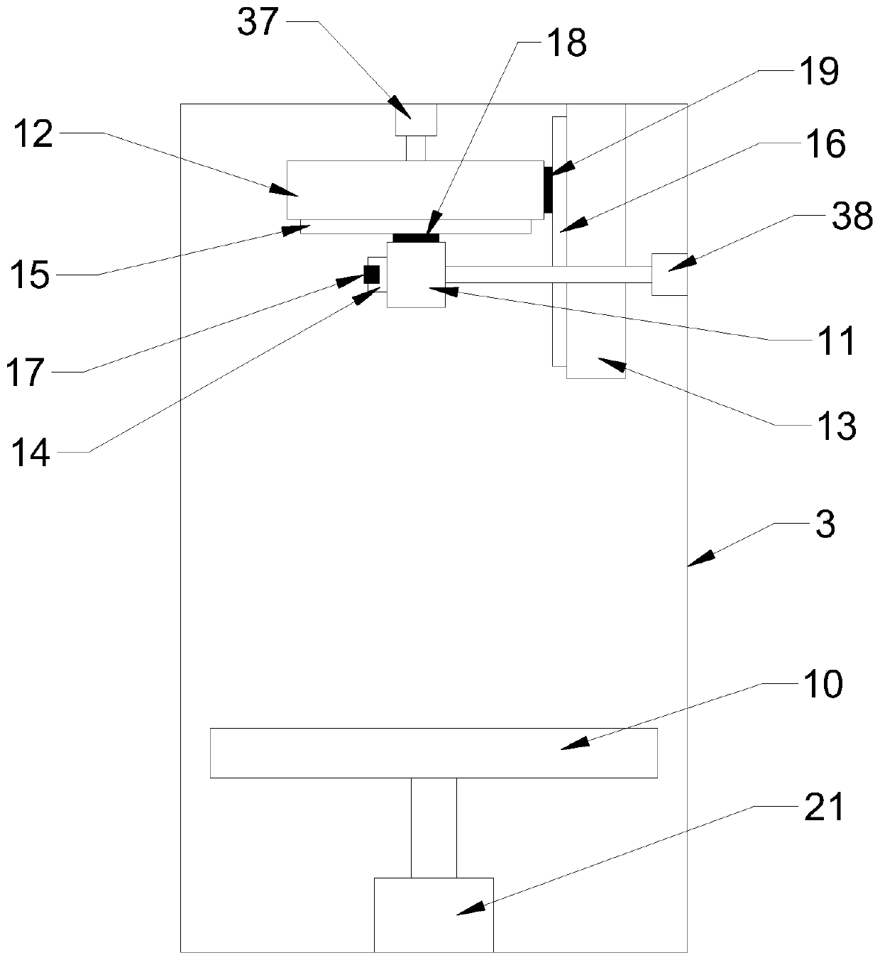 Product quality detection device based on machine vision