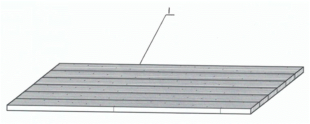 Manufacturing method for plywood bamboo nail plates