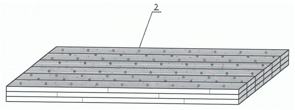 Manufacturing method for plywood bamboo nail plates