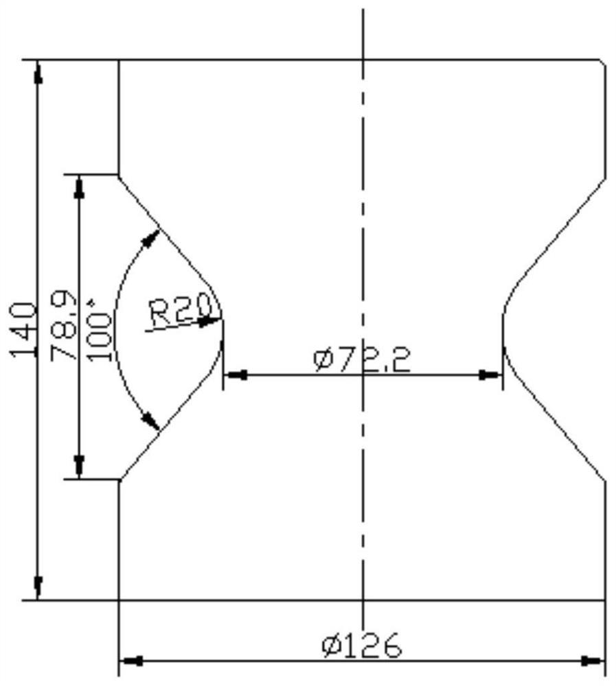 Round steel rolling system