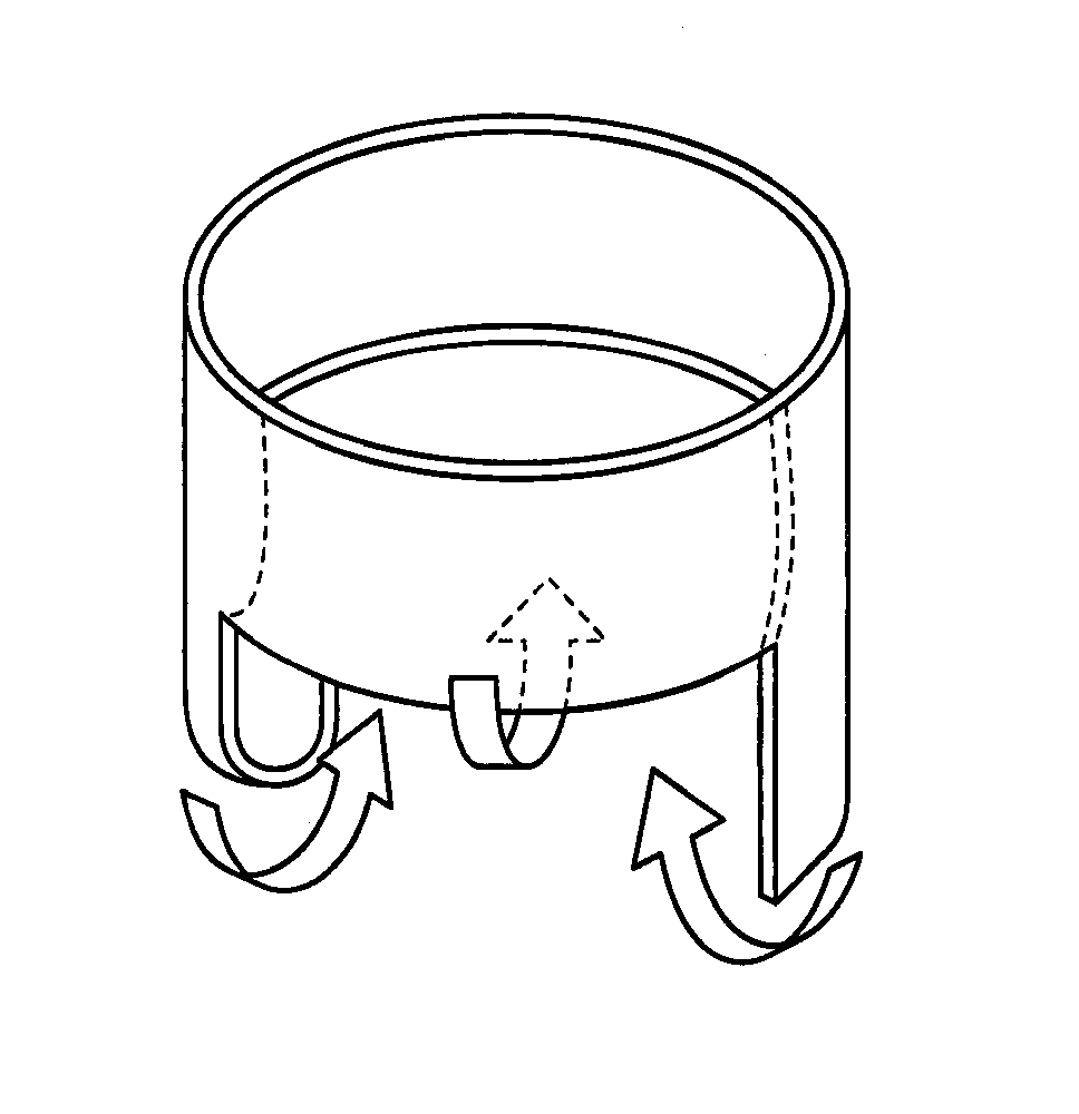 Involuted endovascular valve and method of construction