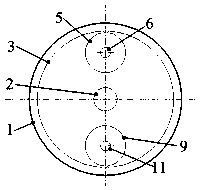 A highly integrated power system of motor and four-speed electromagnetic direct drive transmission