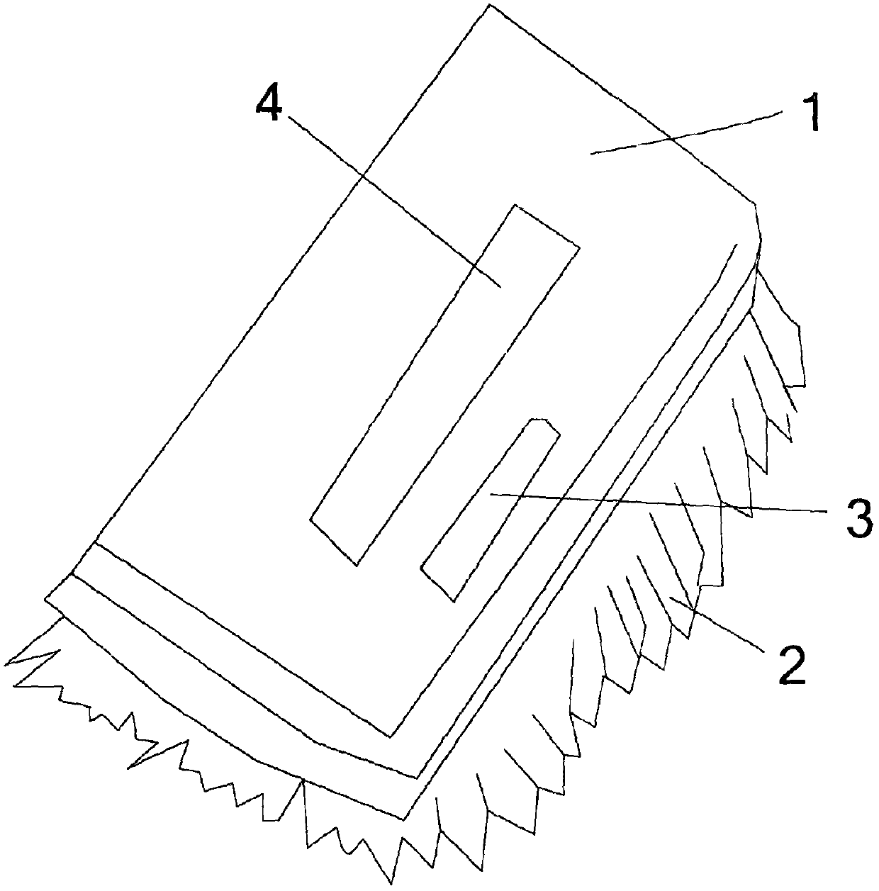 Energy-saving chalk brush