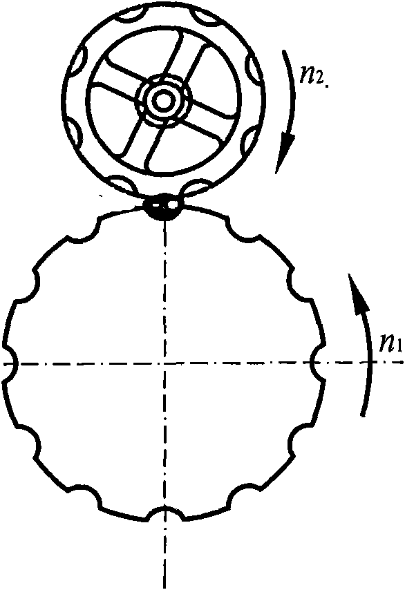 Extrusion-type walnut crusher