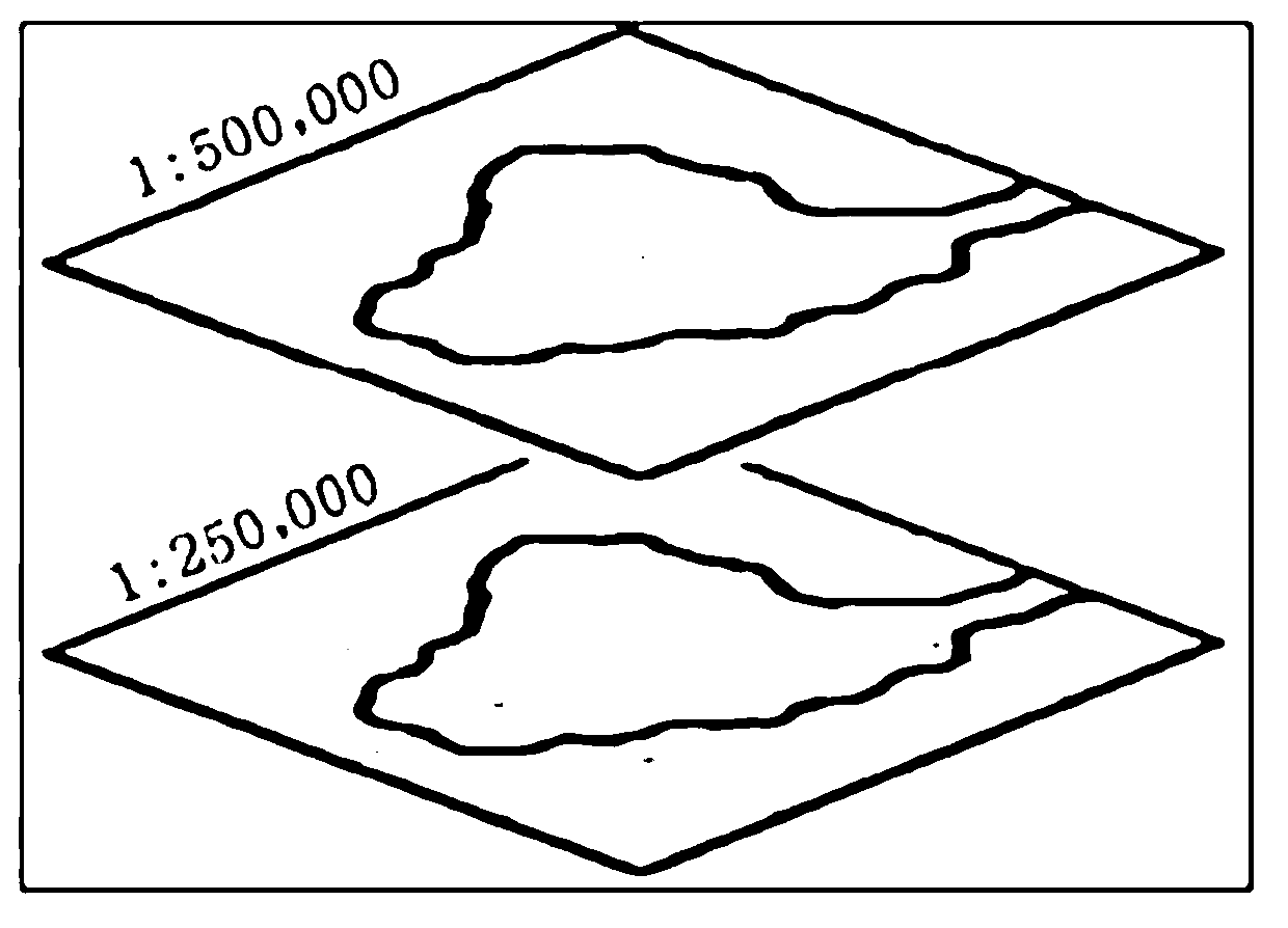 Cache updating method for stripped GIS (Geographic Information System) map elements