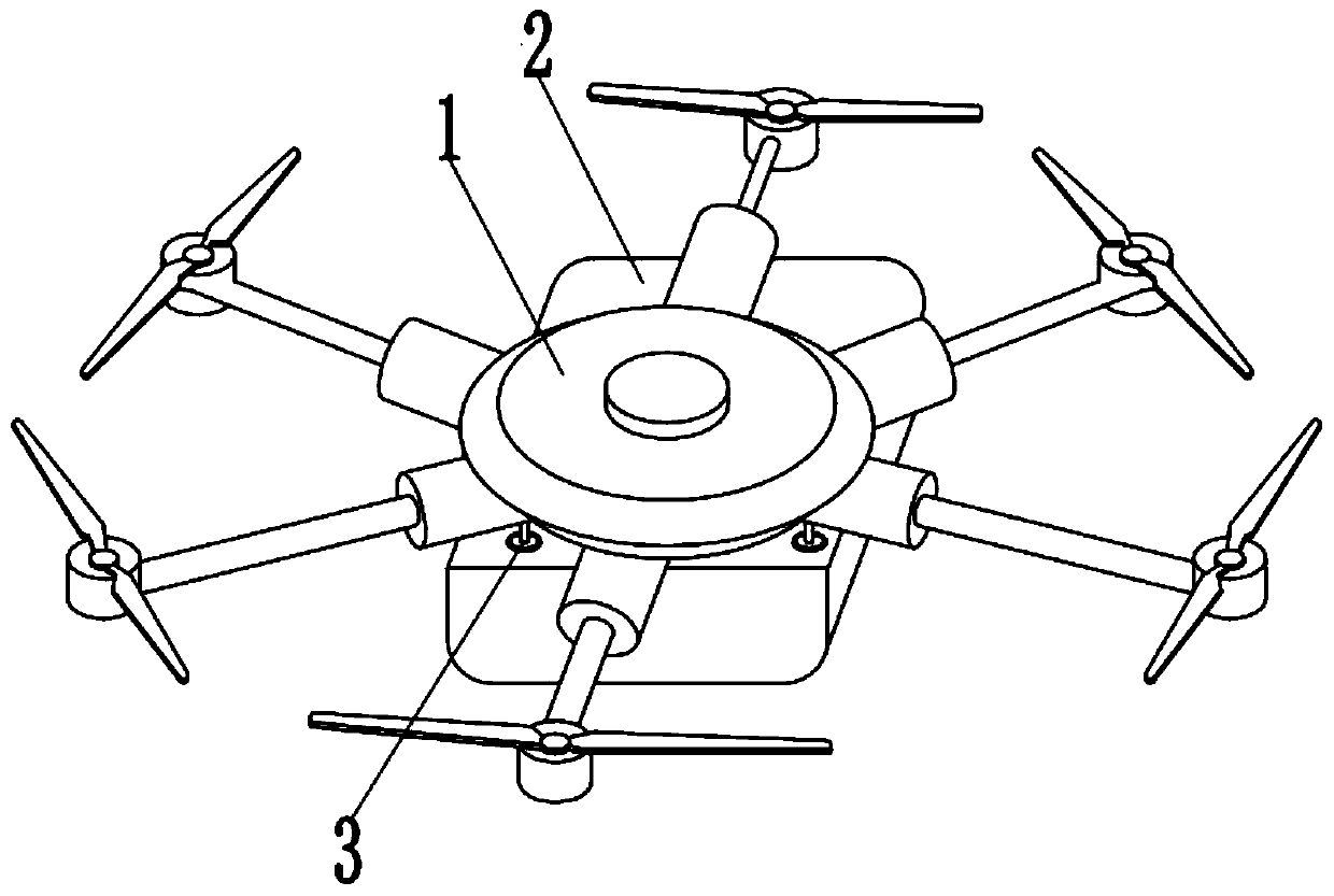 Fire extinguishing system for unmanned aerial vehicle for polices