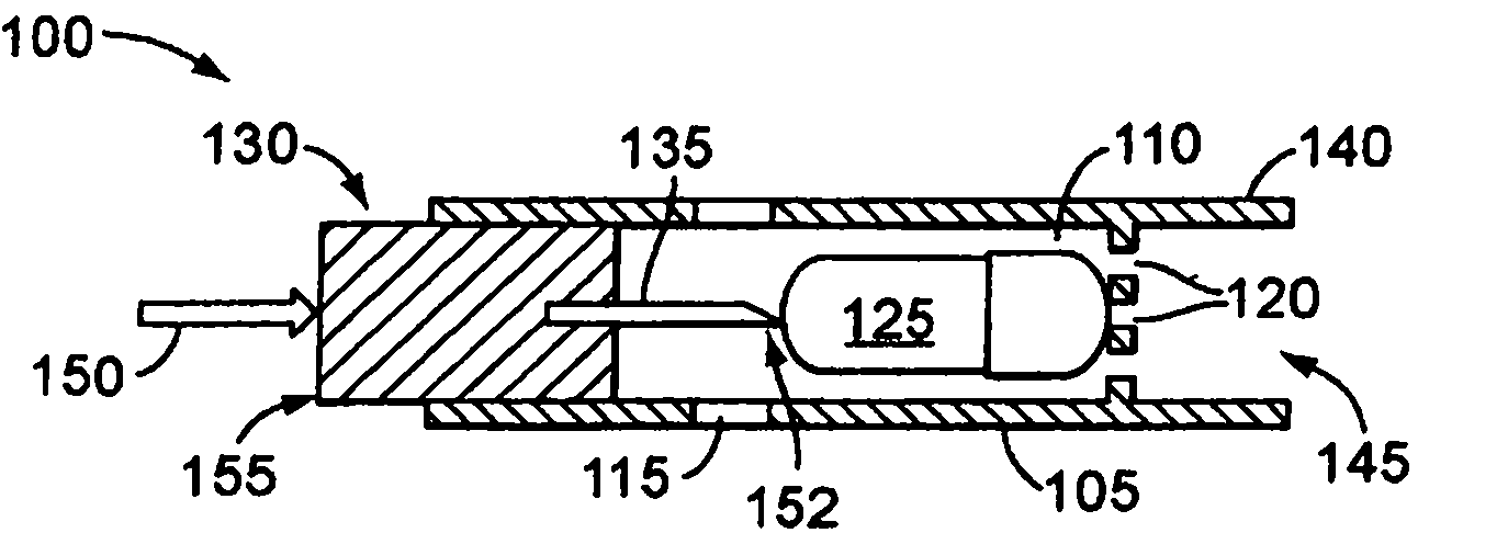 Receptacle for an aerosolizable pharmaceutical formulation