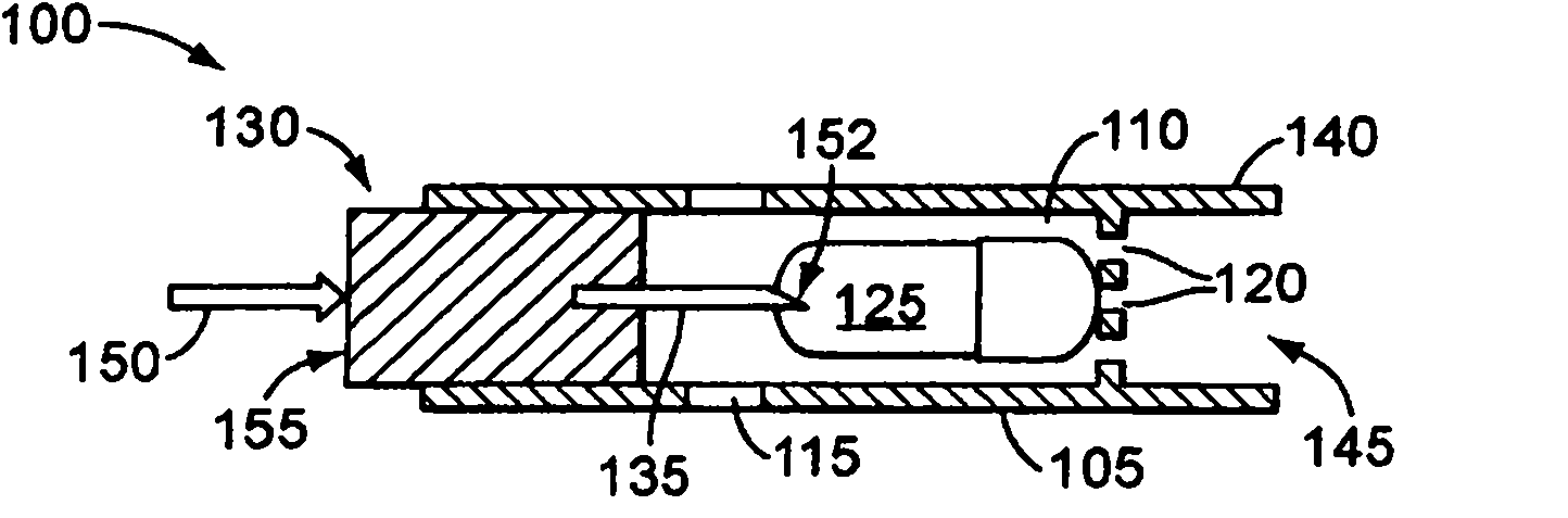 Receptacle for an aerosolizable pharmaceutical formulation