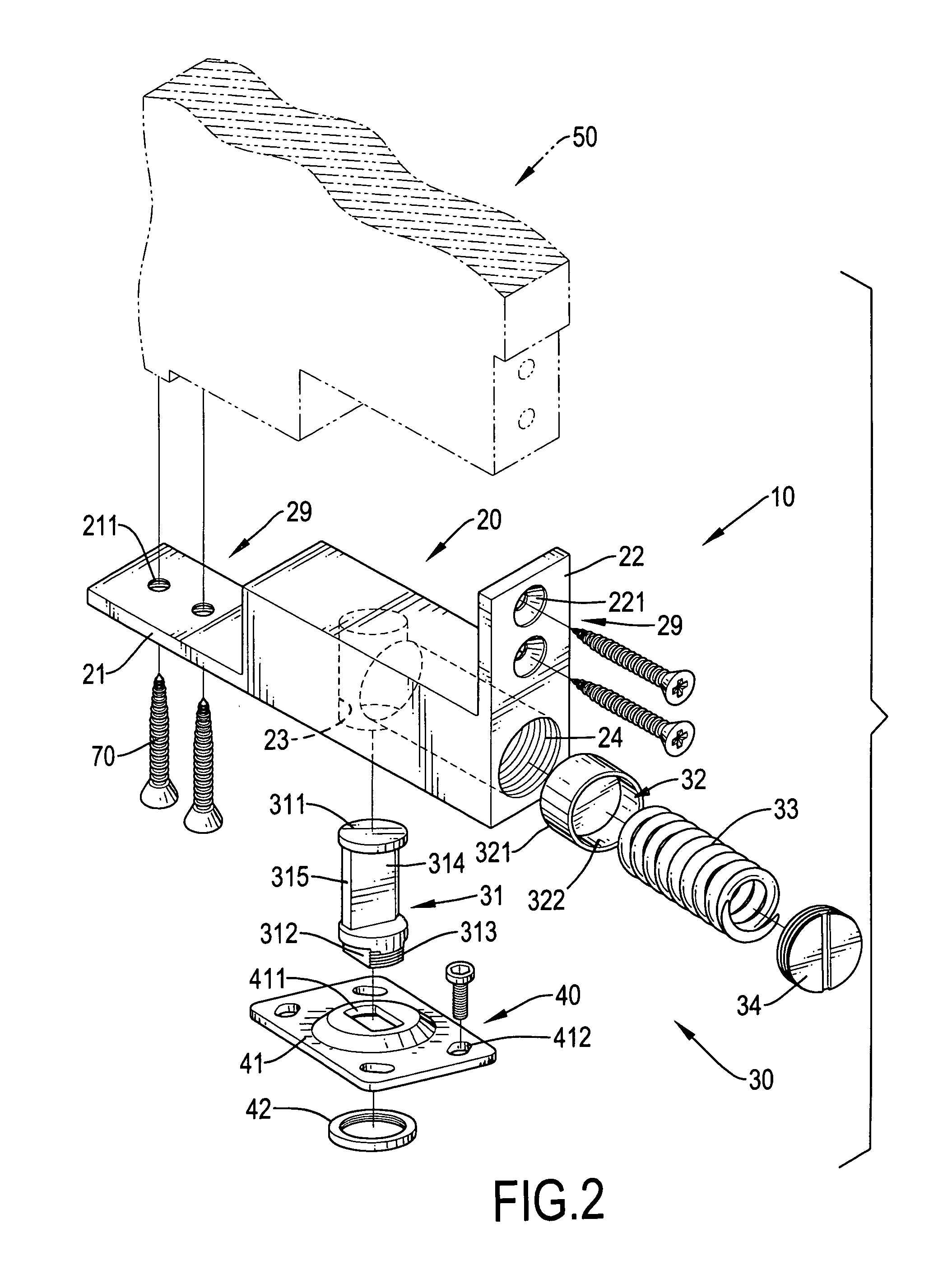 Door-closing assembly