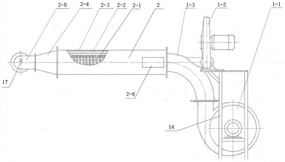 Solid ecological culturing and drying integrated machine