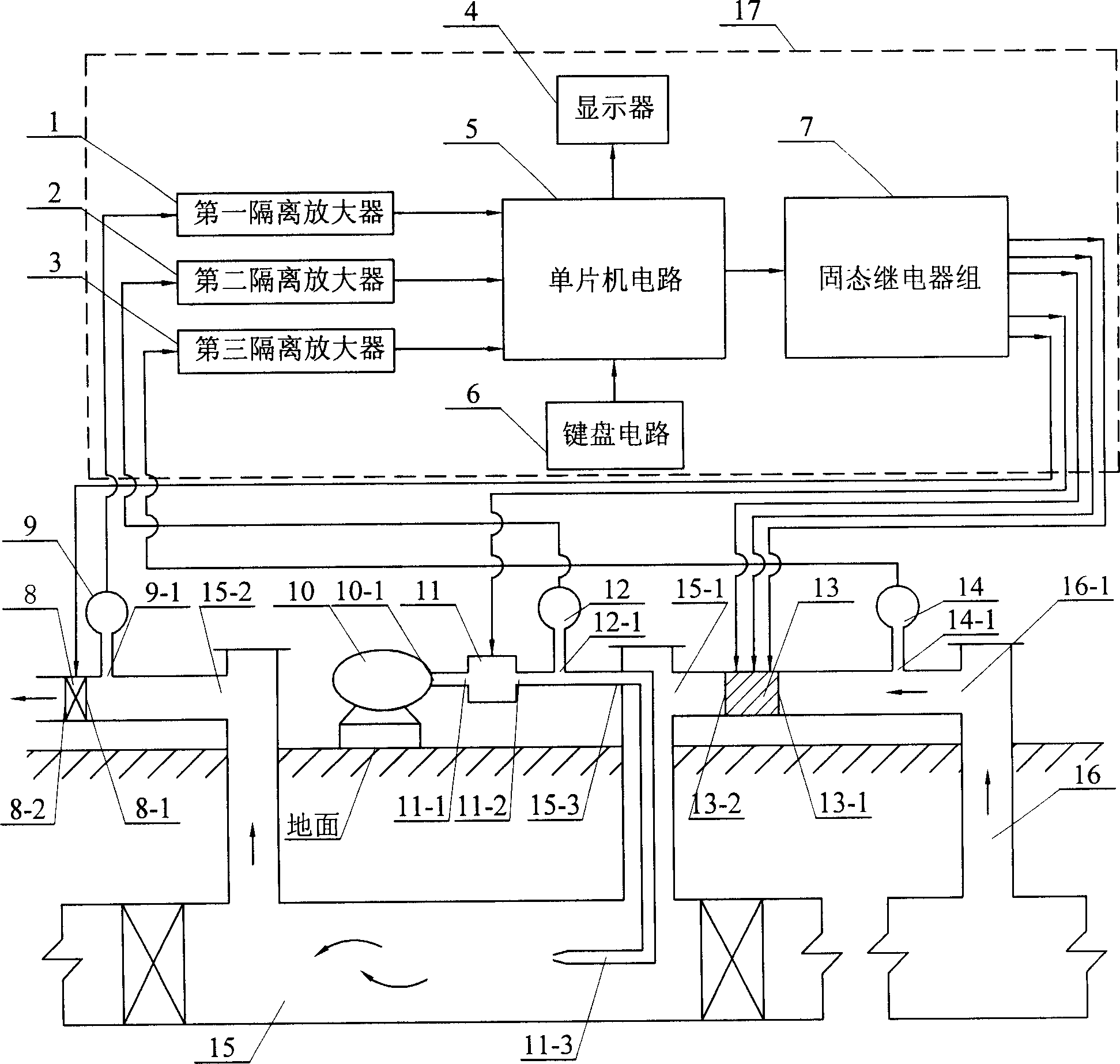 Water saving water hammering type rinsing system for water feeding pipe