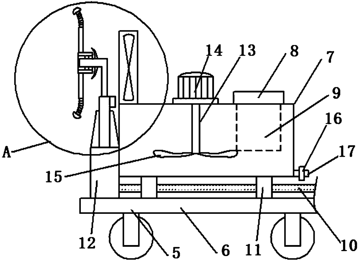 Toward-target pesticide applying machine for orchard