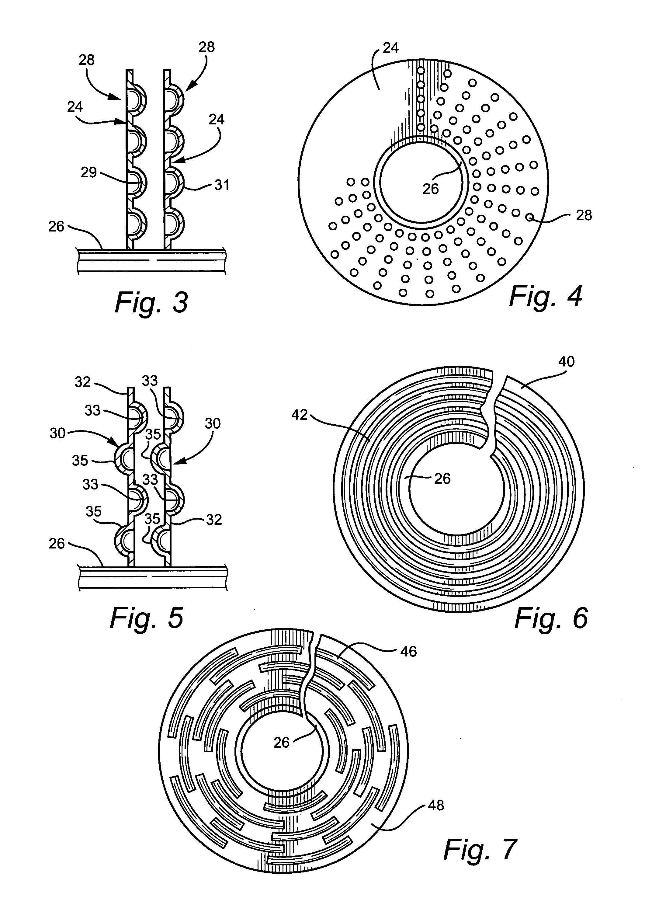 Air cooled heat exchanger with enhanced heat transfer coefficient fins