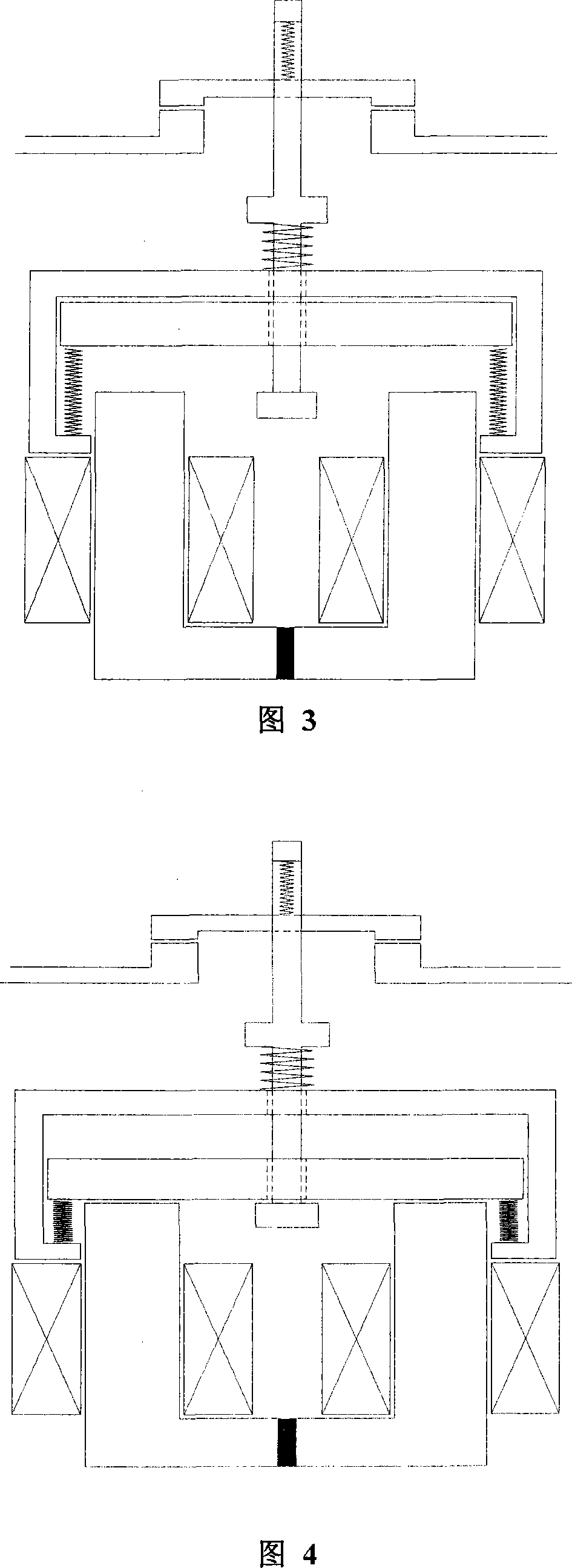 Permanent magnetism contactor operation mechanism