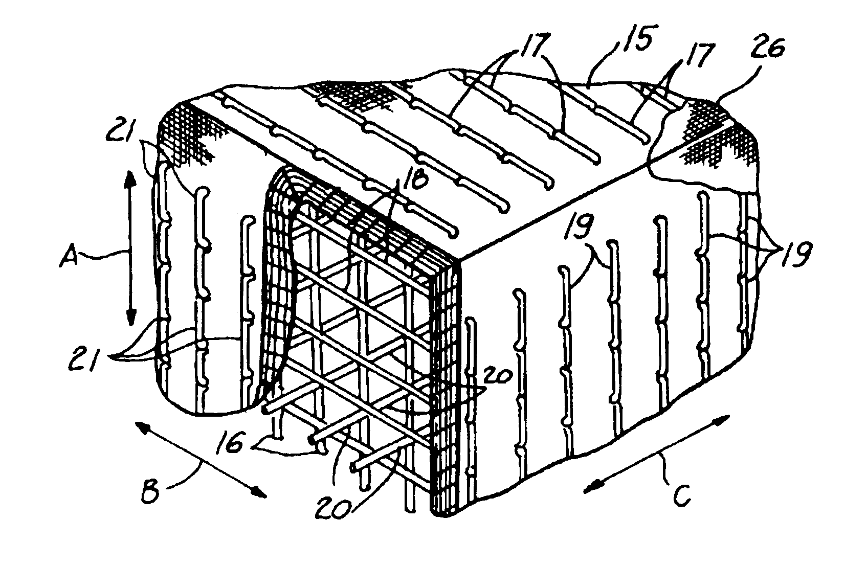 Reinforced composite structure