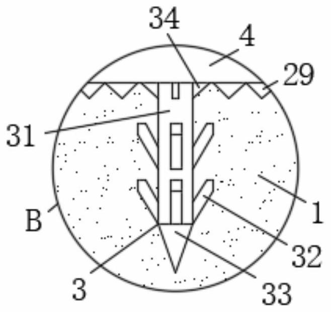 Separated highway subgrade and construction method thereof