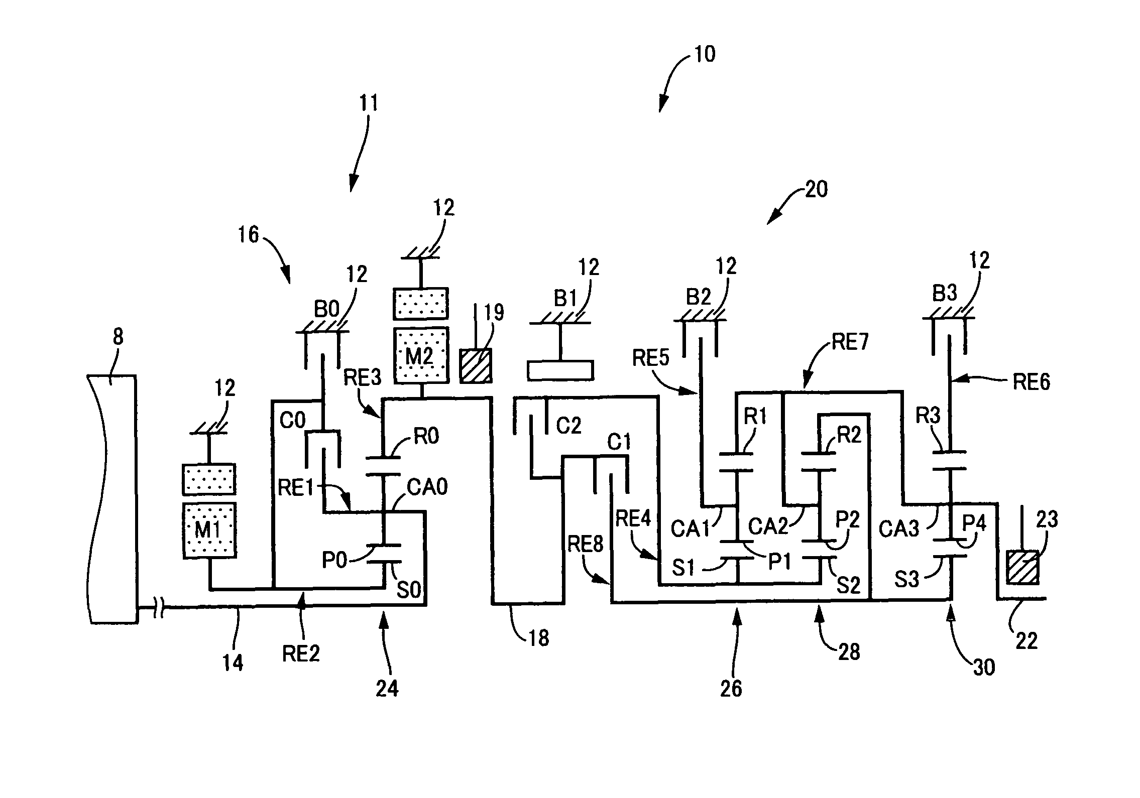 Control apparatus for vehicular power transmitting system