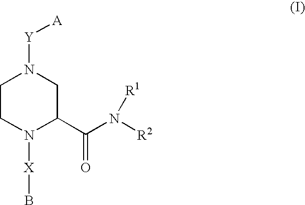 Piperazine-2-carboxamide derivatives