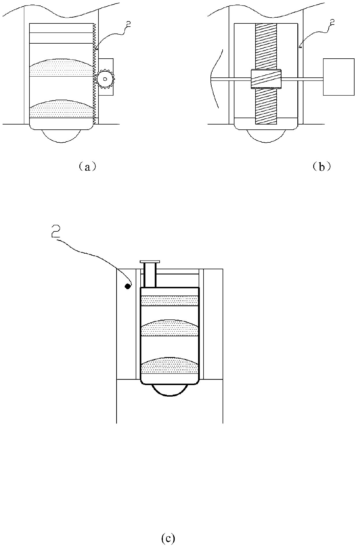 Three-dimensional digital particle image generation device and method based on excitation adsorption