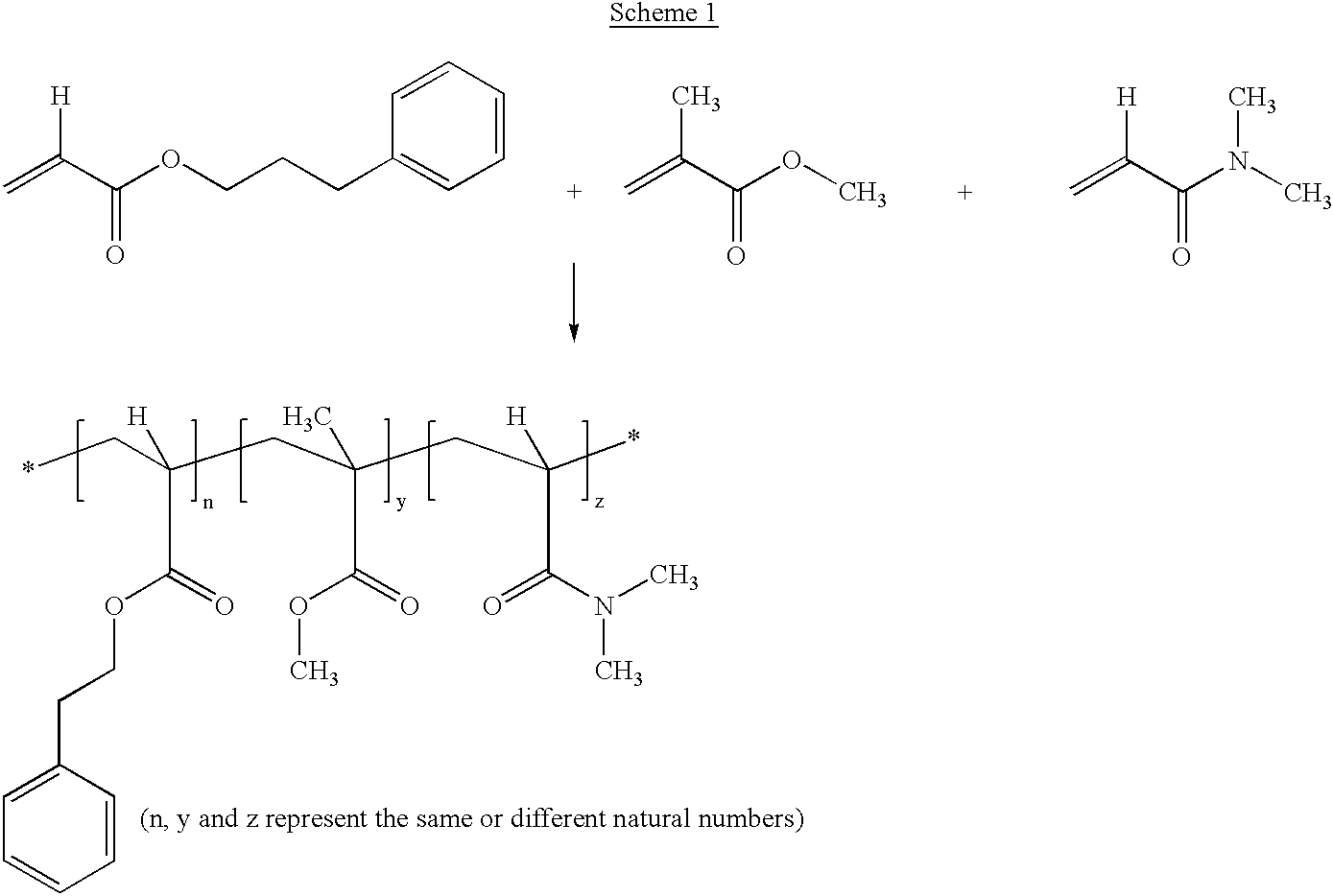 Low water content, high refractive index, flexible, polymeric compositions