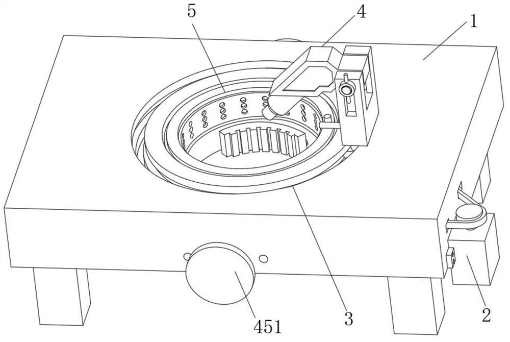 Positioning welding device for high-end equipment manufacturing