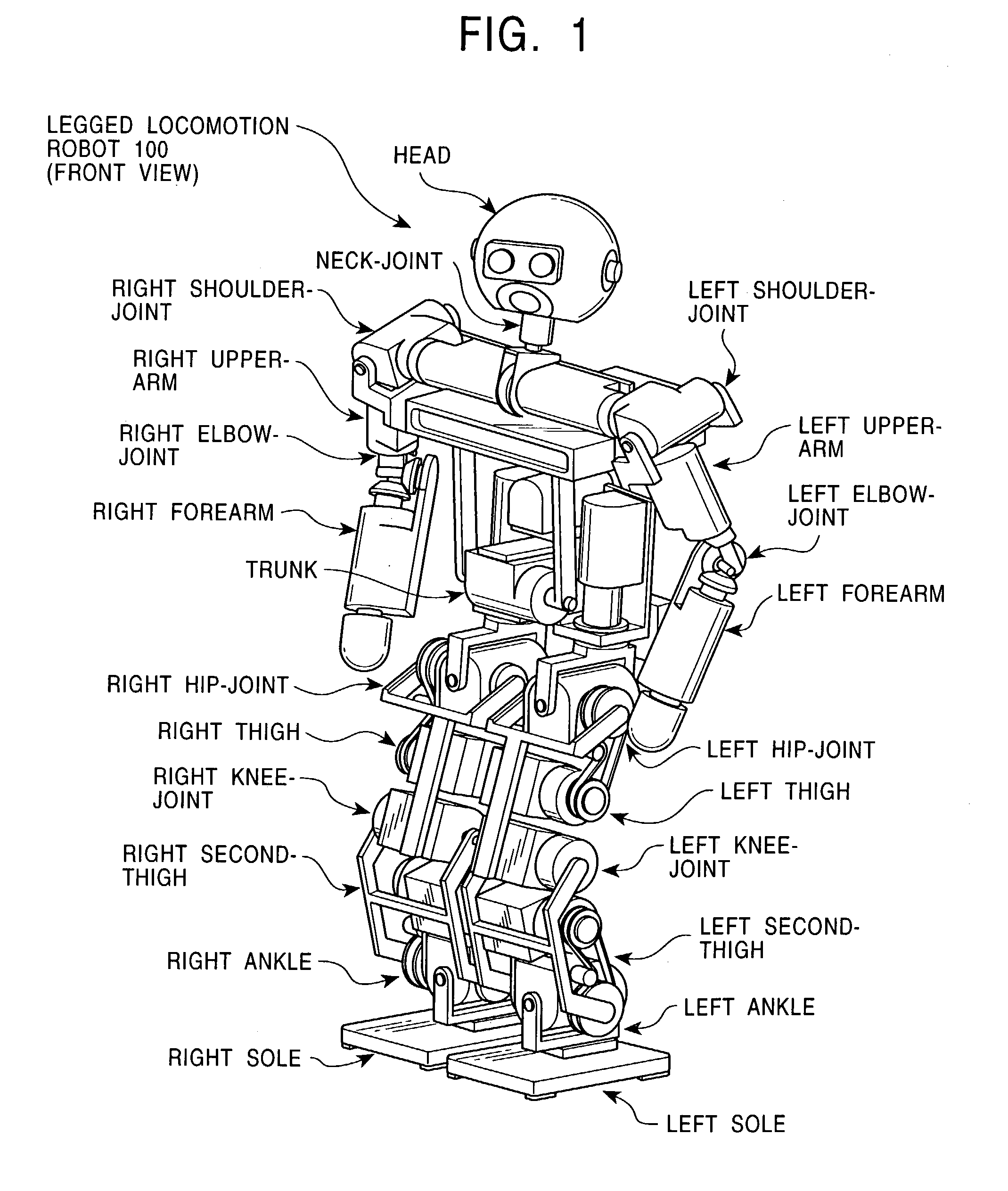 Device and method for controlling operation of legged robot, and robot device