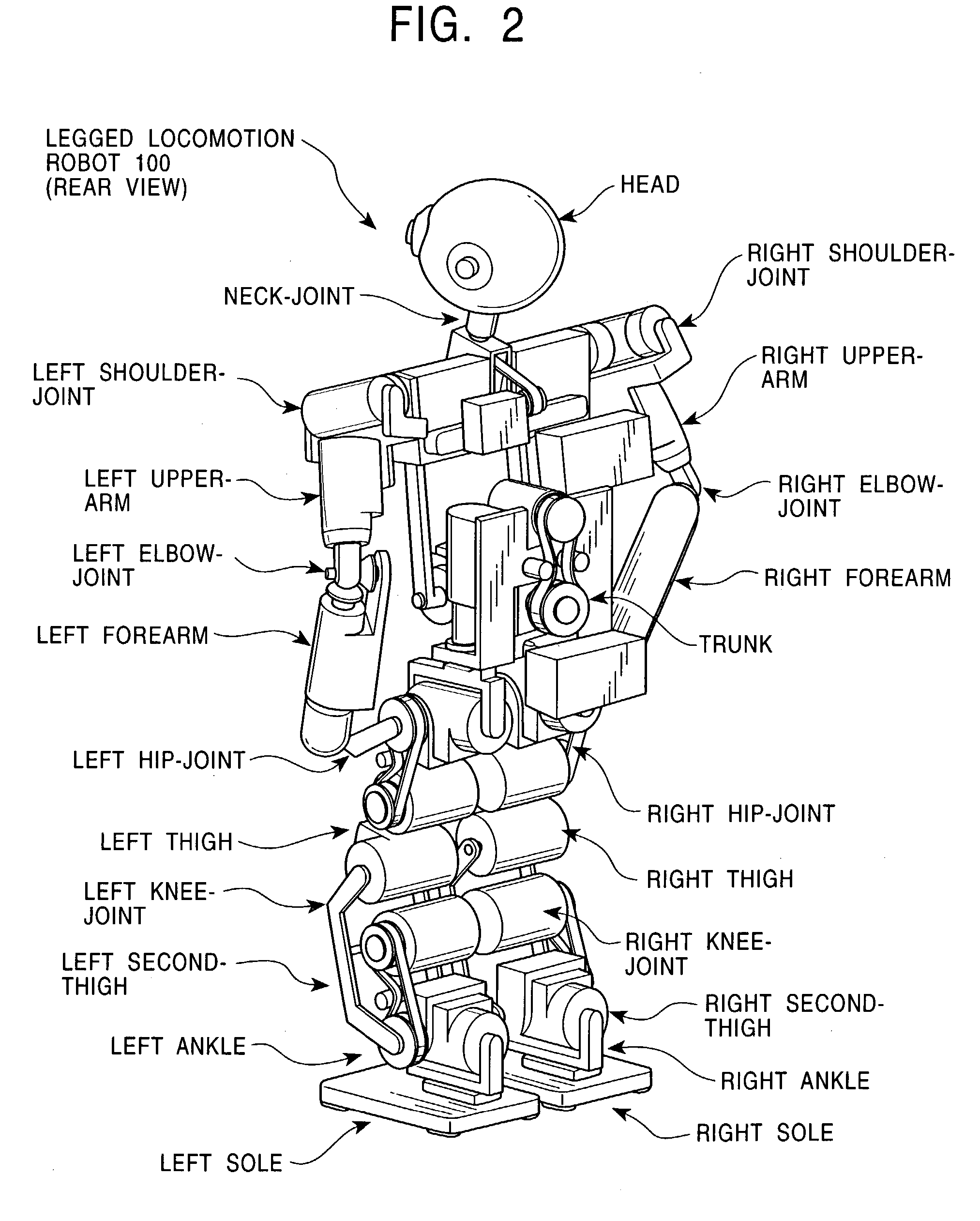 Device and method for controlling operation of legged robot, and robot device