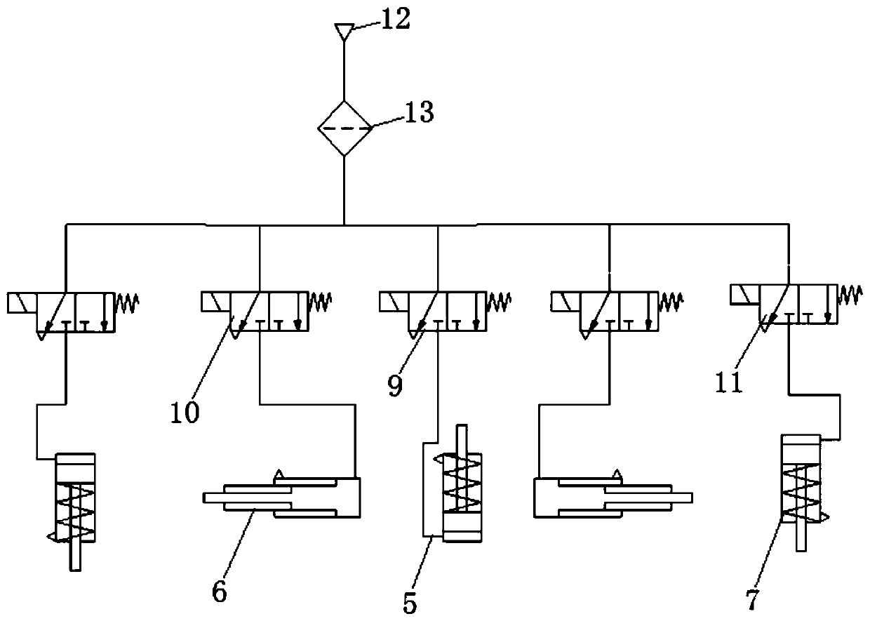 Obstacle negotiation system of autonomous obstacle negotiation glass wiping robot and robot thereof