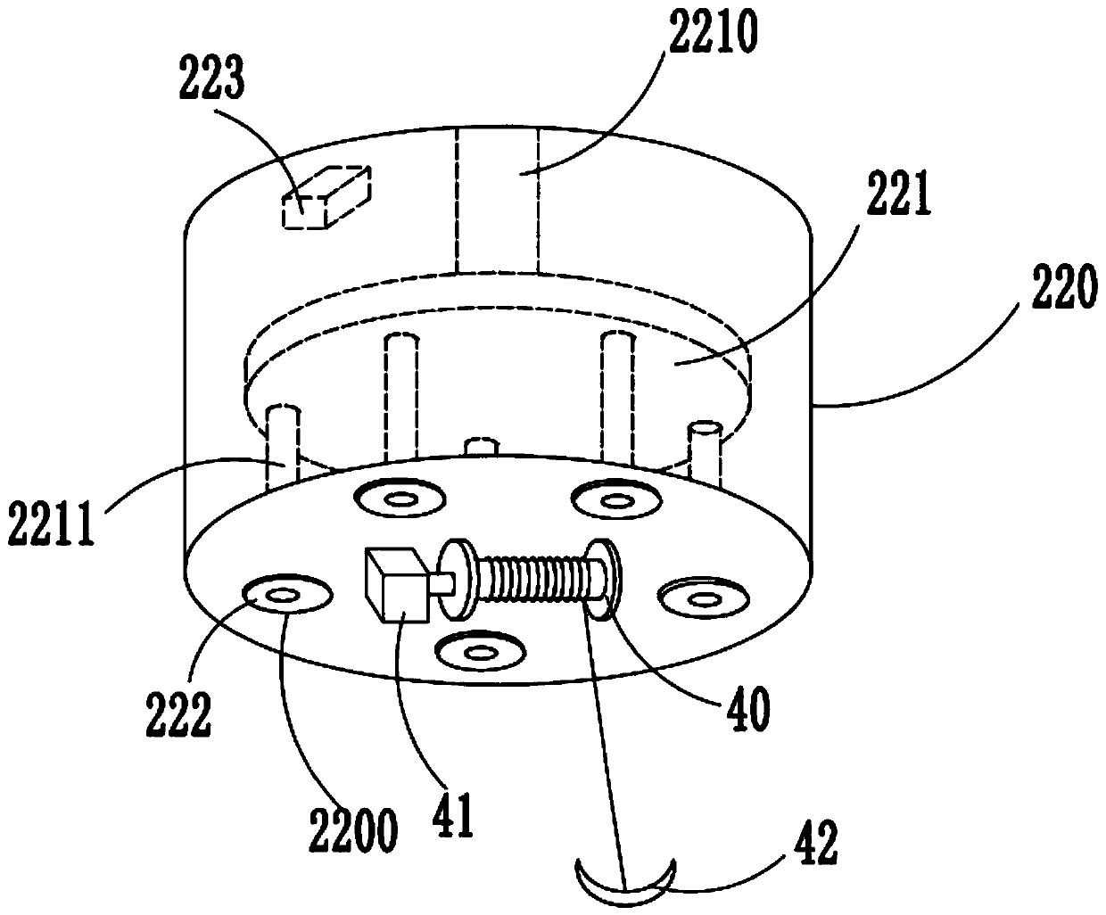 Buoy device for marine environment monitoring and monitoring method thereof