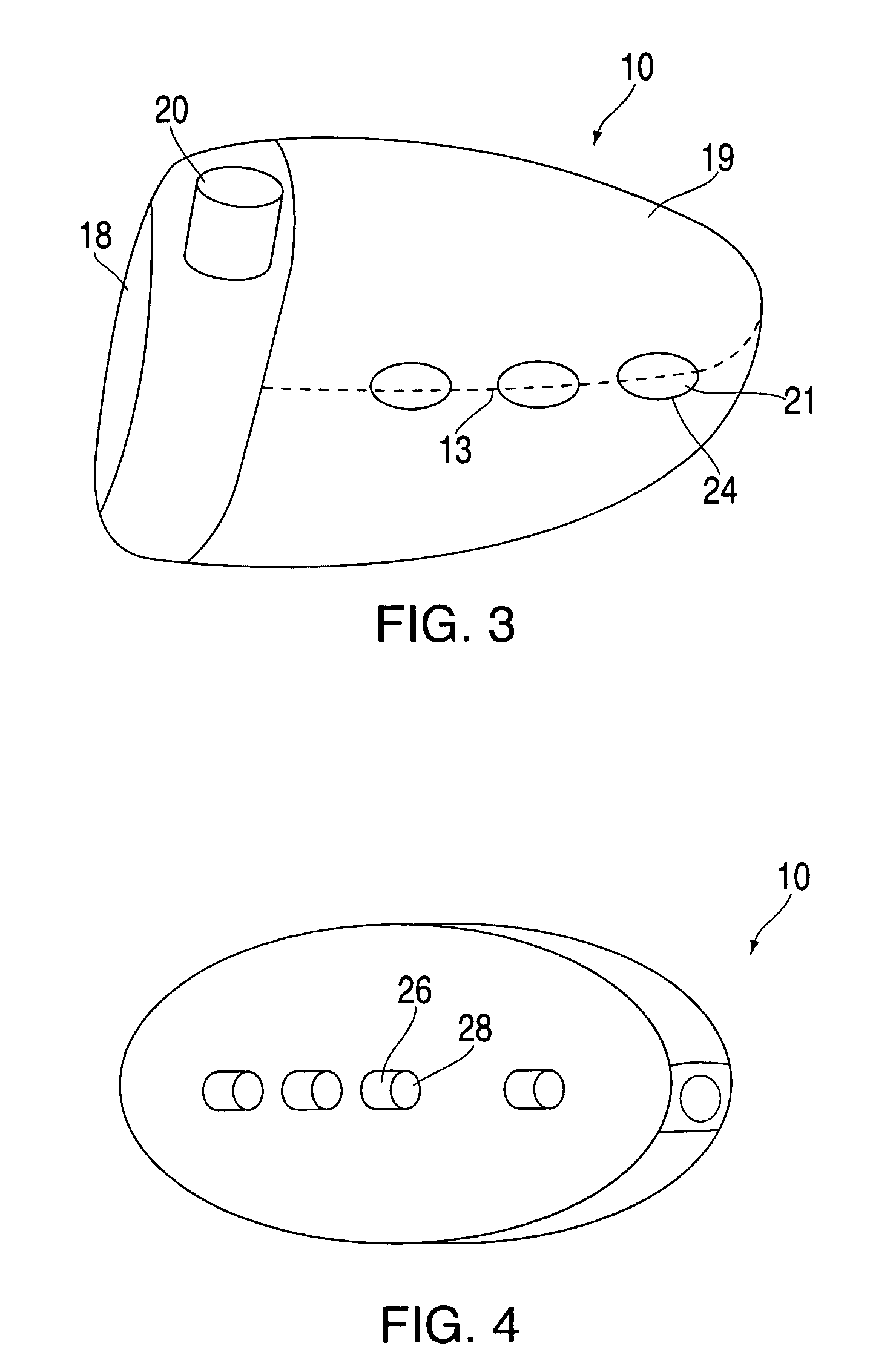 Golf head having a ported construction