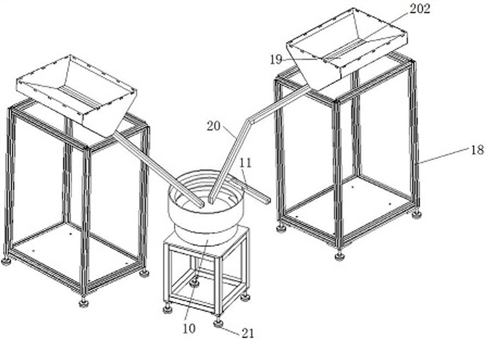 An automatic combination screw device