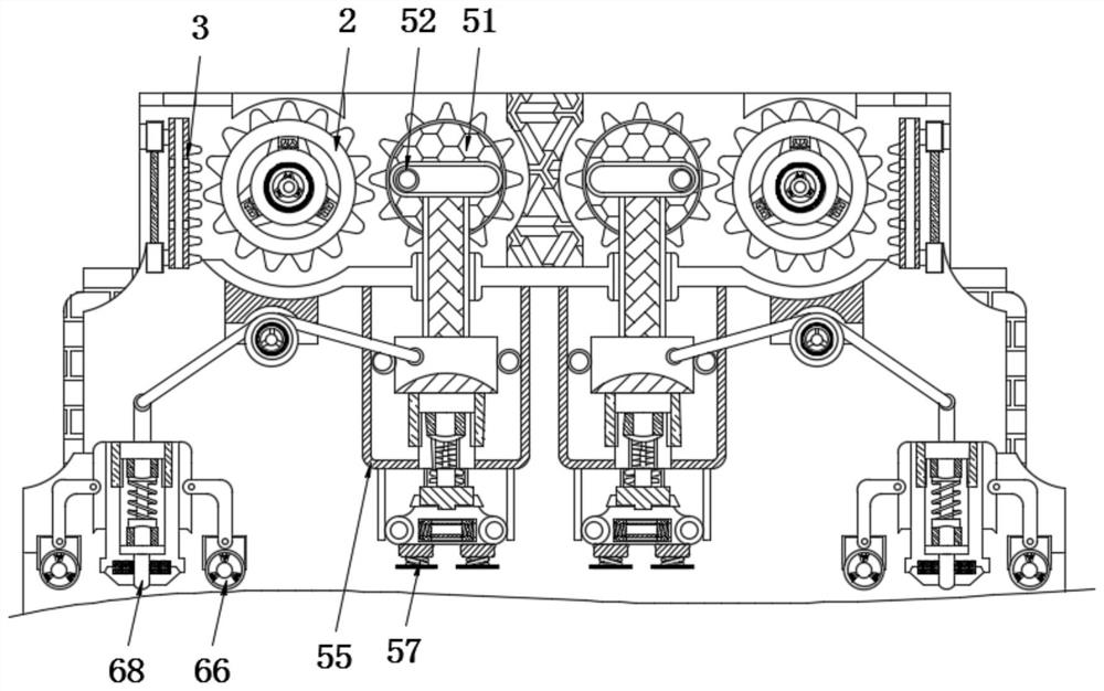 Network optical fiber extension connection auxiliary device capable of detecting and adjusting distance