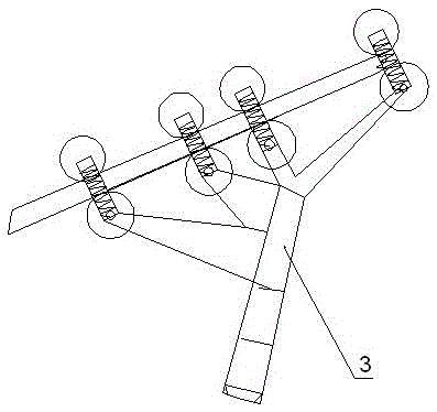 An electric take-up and release car with adjustable outlet position