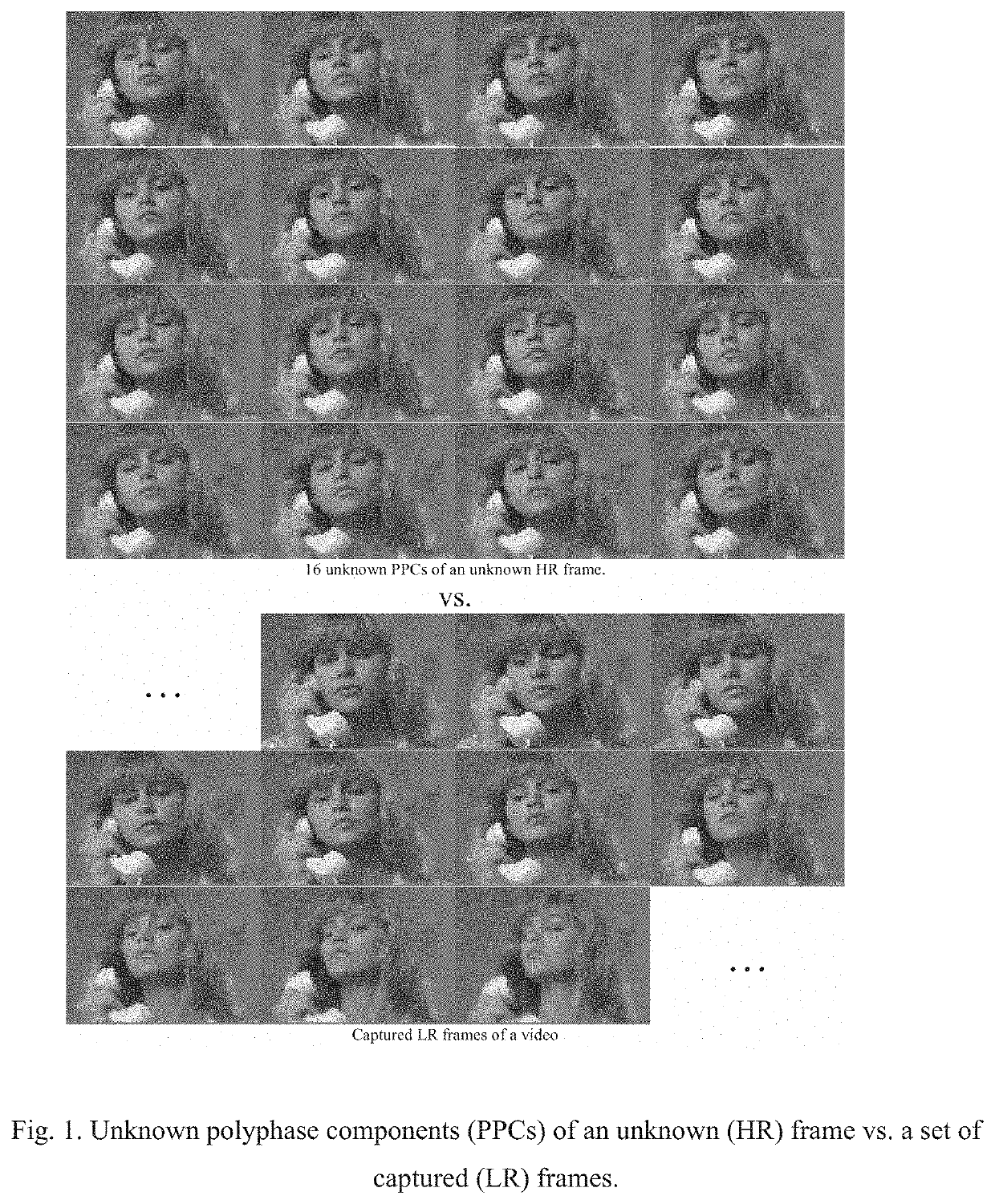 Image upsampling by learning pairs of low-resolution dictionaries using a structured subspace model