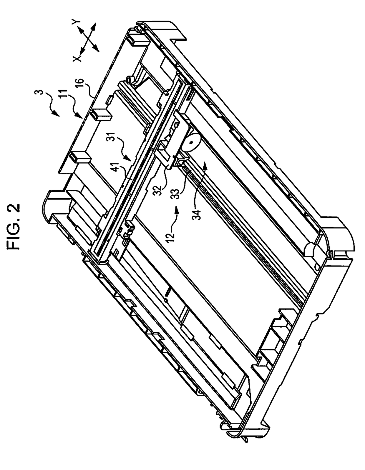 Image reading apparatus and semiconductor device